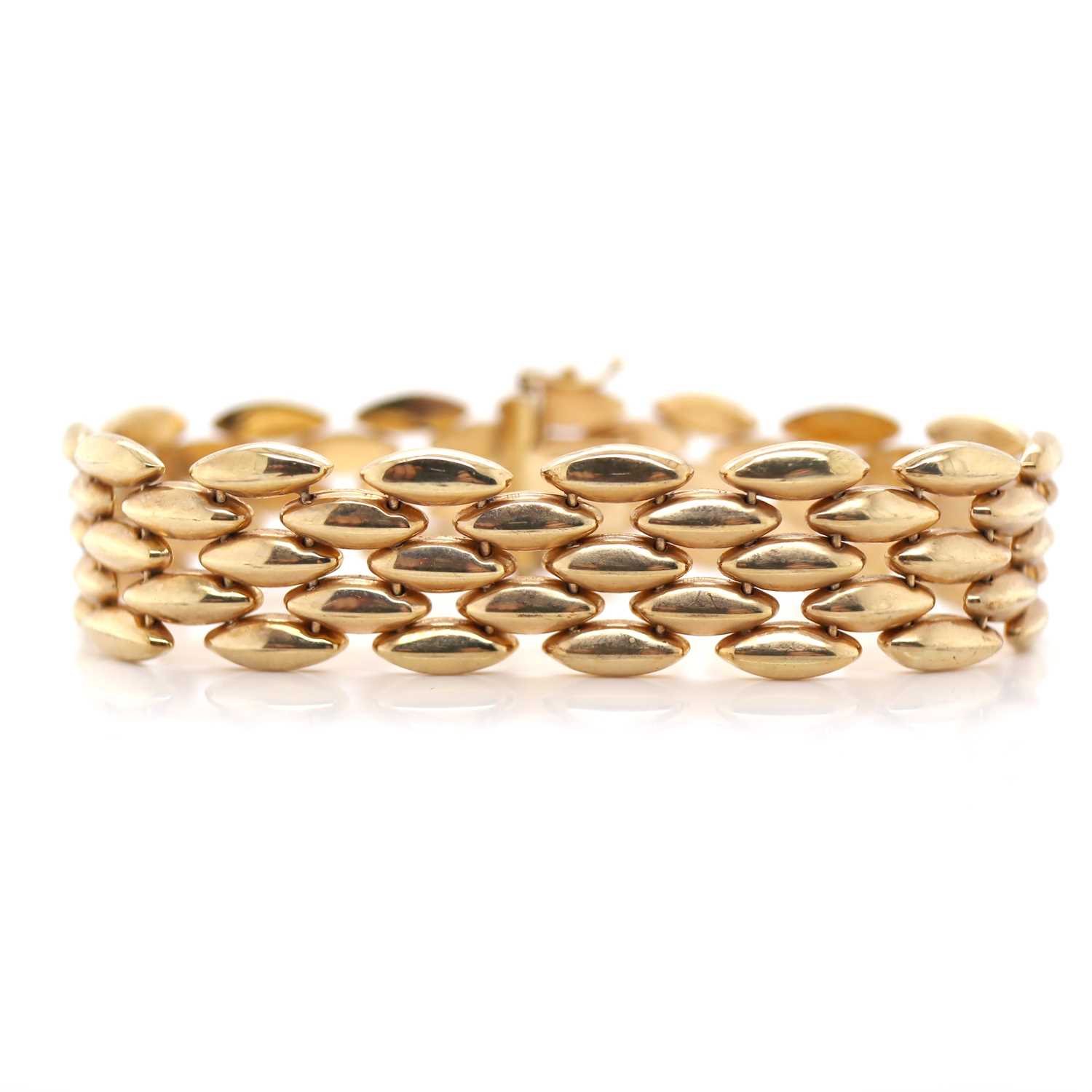Lot 9 - 9CT Yellow Gold Italian Bracelet